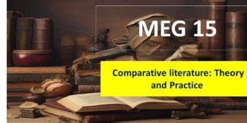 Meg Comparative Literature Theory And Practice Solved Assignment