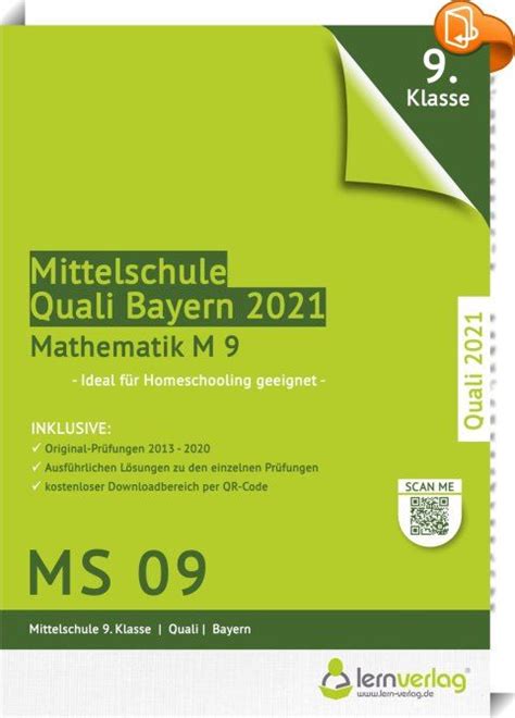 Original Prüfungen Mathematik Mittelschule Quali Bayern Original