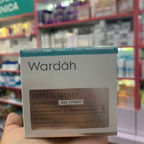 Jual Wardah White Secret Day Ganti Menjadi Wardah Crystal Secret