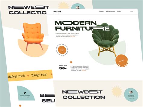 Modern Furniture Store Design by Ofspace on Dribbble