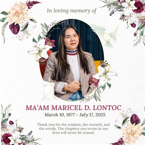 DepEd - With deep sorrow, we announce the passing of our beloved