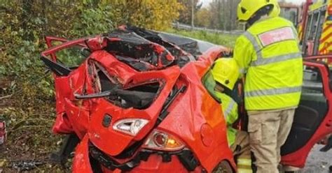 Driver Taken To Hospital After Car Crashes On A48 In Cardiff Wales Online