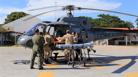 Em 2023 Marinha realizou 40 evacuações aeromédicas no Pantanal do Mato