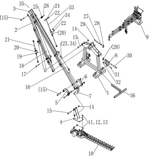 Betstco Fh Brm Series Brm Sickle Bar Boom Sickle Hedge Cutter User Manual