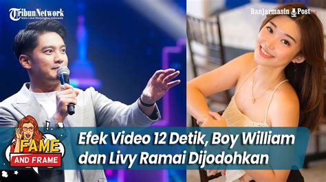 Efek Video Detik Boy William Dan Livy Renata Dijodohkan Usai Ayu