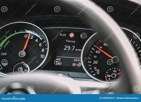 Dashboard Of Old German Car Stock Photography CartoonDealer 56036024