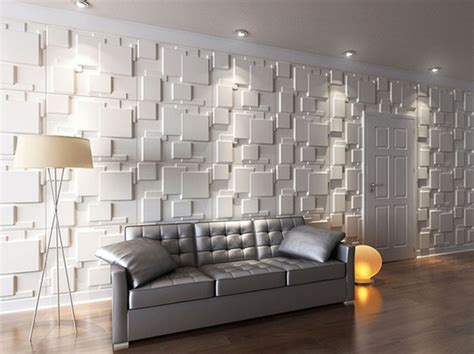 Le panneau mural 3d - un luxe facile à avoir | Textured wall panels ...
