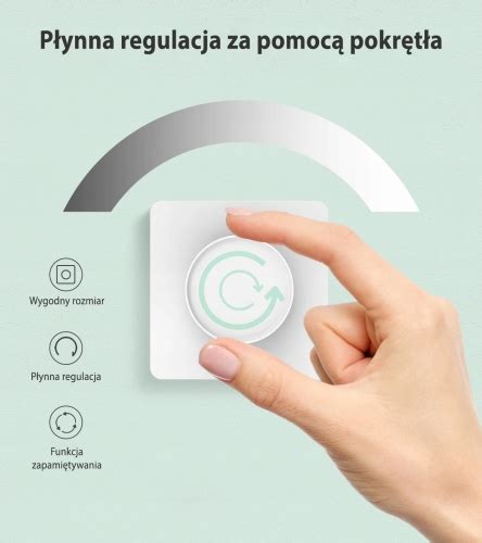 Ściemniacz światła pokrętło ZigBee Seria KT TUYA T896 Sklep