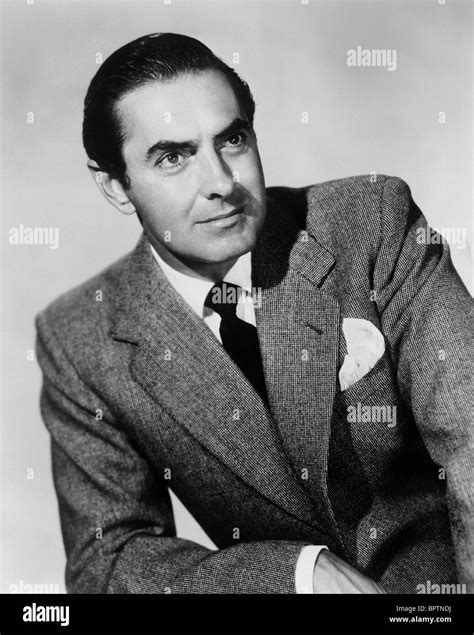 TYRONE POWER ACTOR (1955 Stock Photo - Alamy