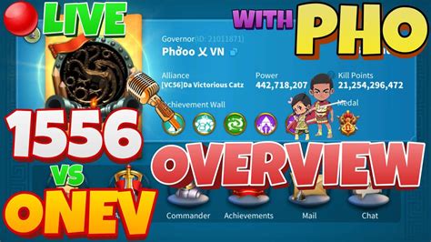 Vs Onev Live Kvk Overview With Pho On Voice Youtube