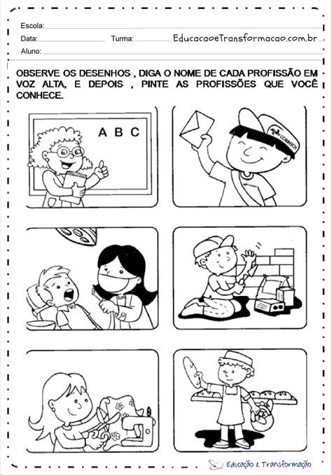 Texto Sobre Profissões 2 Ano