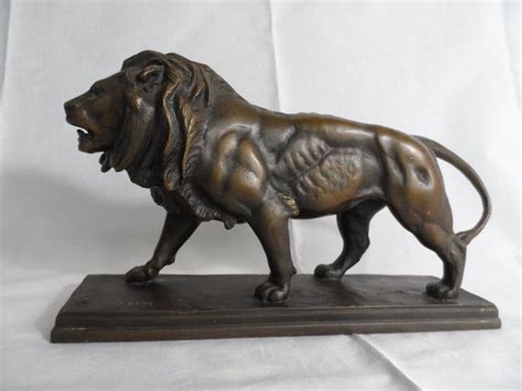 Antoine Louis Barye Bronze Lion Called The Lion Qui Catawiki