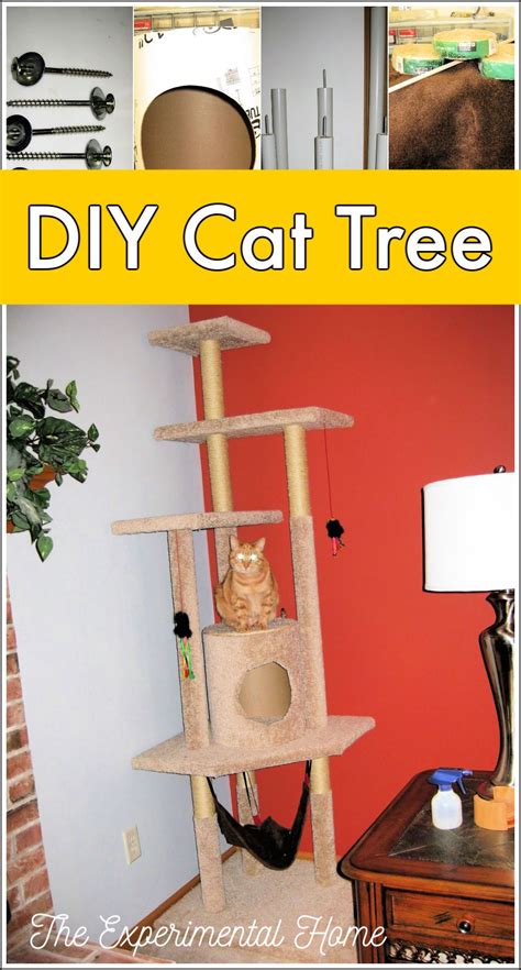 This Is A Very Simple And Easy To Build Diy Cat Tree Project That You