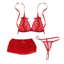 Mulheres Sexy Lingerie Lace Bra Underwear Set Noite Sexy Pijamas Atra O Nas Americanas