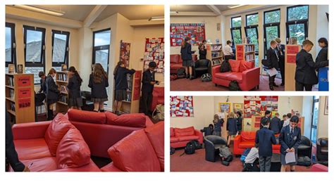 Urmston Grammar School Library Launch For Year 7