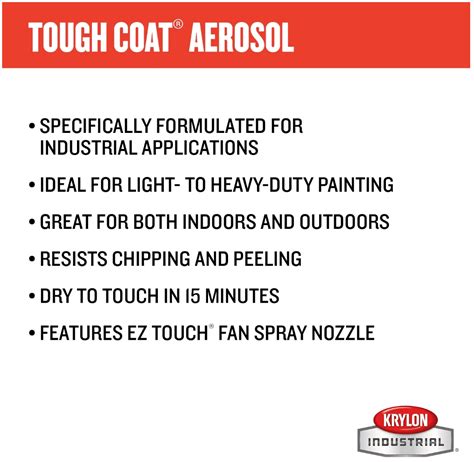 Ropesoapndope Paint Aerosol Tough Coat Advanced Krylon Black Gloss