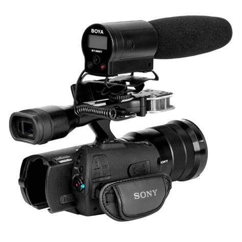 Boya BY-DMR7 Shotgun Microphone with Integrated Flash Recorder Black