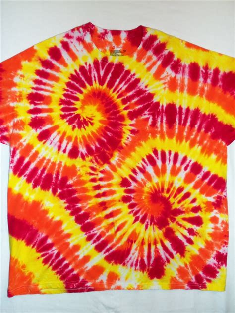 Double spiral tie-dye