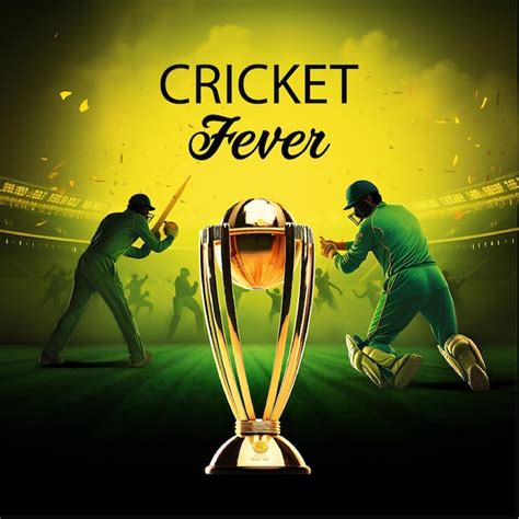 Premium Photo Icc Cricket World Cup 2023 Banner Design With Trophy Cricket Fever Banner Design