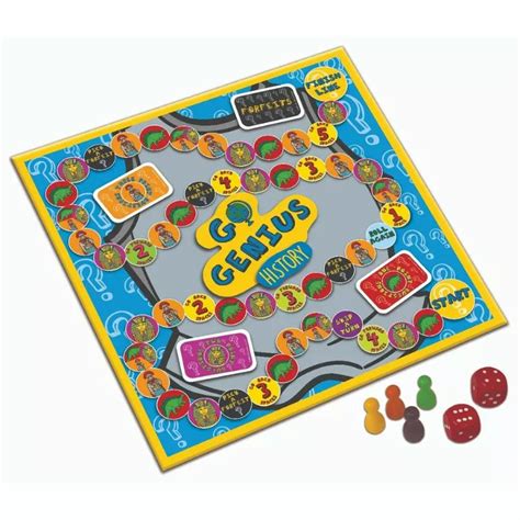 Go Genius History Board Game For Children 7 years old, 8 years old, 9 ...