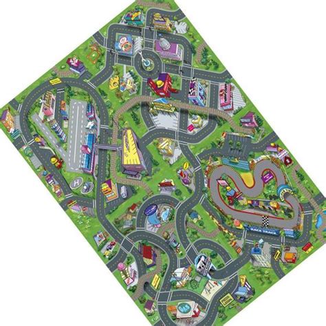 Pista Para Hot Wheels Grande Cidade P Carrinhos Cm Br Imp Pistas De Brinquedo