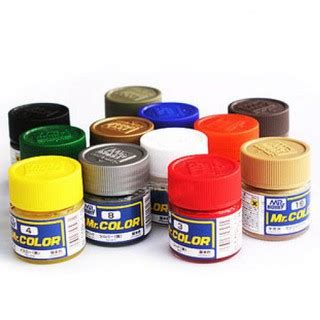 Mr Hobby Mr Color Lacquer Paint C1 C20 White Black Red Yellow Blue