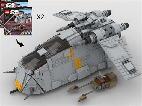 LEGO MOC Imperial LAAT Gunship Alternate Build Of X 75338, 56% OFF