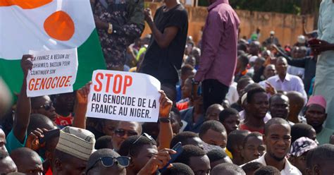 Vid Os Niger La France Menace D Une R Plique Intraitable En Cas D