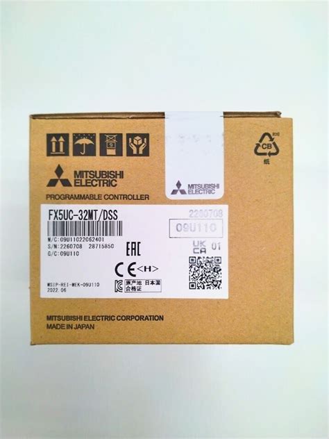 Mitsubishi FX5UC-32MT/DSS MELSEC iQ-F FX5UC Series PLC CPU Unit ...