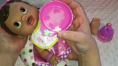 Feeding Baby Alive Changing Time Baby Doll Ice Cream From A Fan Thank