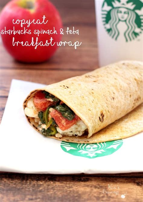 Copycat Starbucks Spinach Feta Breakfast Wraps Recipe Spinach And