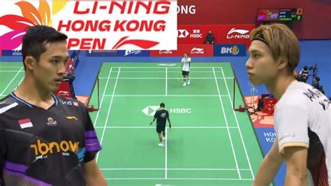 Jonatan Christie INA VS Kodai Naraoka JPN Quarterfinal Badminton