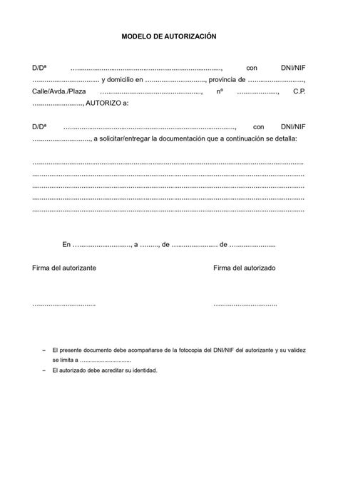 Modelo De Carta De Autorizacion Para Tramites En Word Free Nude Porn My XXX Hot Girl