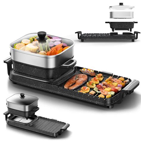 Buy Aoran Electric Hot Pot With Grill Shabu Shabu Hot Pot Electric