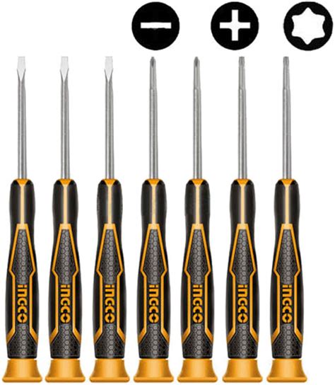 Набор мини-отверток INGCO 7 предметов (HKSD0718) – фото, отзывы ...