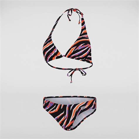 Speedo Bikini De Triángulo Para Negro Rojo Mujer Bikinis Y Tankinis Asia Morelli