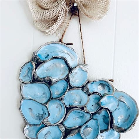 Oyster Shell Wreath Etsy