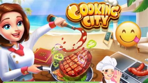 Brincando De Masterchef Game Cooking City Youtube