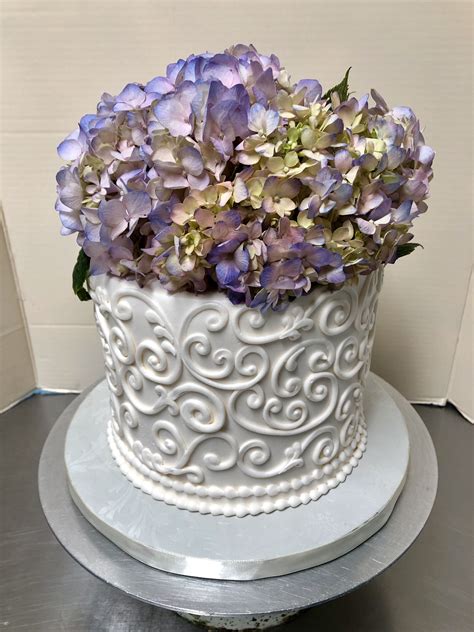 Awesome Hydrangea Wedding Cake Designs Ideas Runandwine