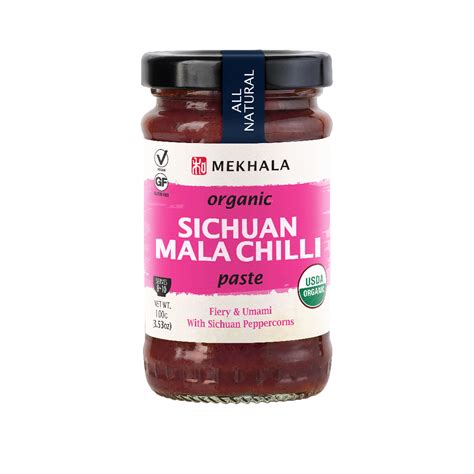 Mekhala Sichuan Curry Paste Mala Szechuan Chili 100gm Shopee