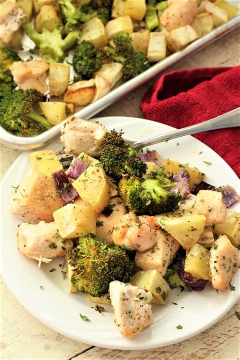 Chicken Broccoli And Sweet Potato Sheet Pan Dinner My Recipe Treasures