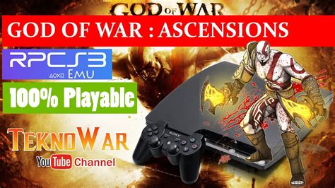 Main Game God Of War Ascension Tamat Emulator PS3 RPCS YouTube