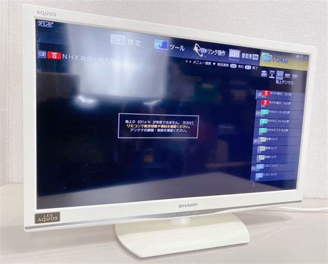 Yahooオークション Sharpシャープlc 24k924インチ液晶テレビ B