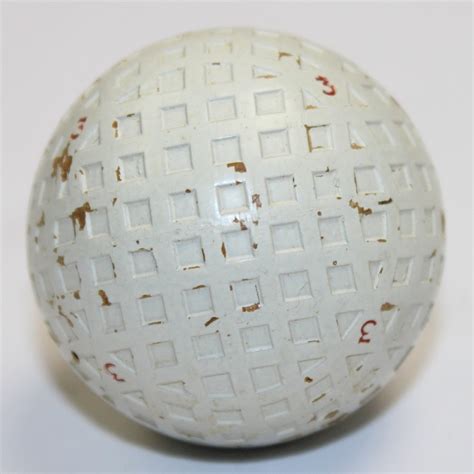 Lot Detail Vintage Mesh Rubber Bound Golf Ball 3