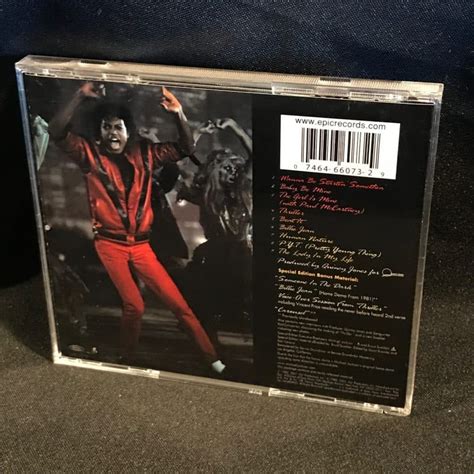 Michael Jackson Thriller Special Edition Cd Mint 2001 Gold Cd Quincy Eclectic Sounds