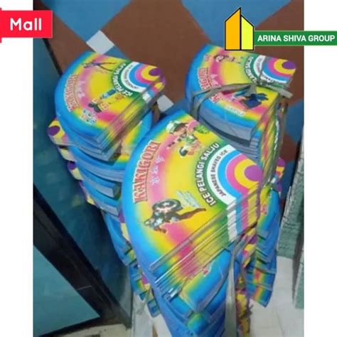 Jual Lembar Kertas Es Salju Viral Bungkus Kertas Es Pelangi