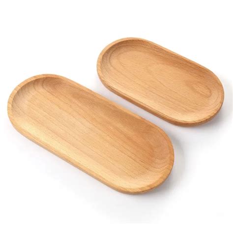 Plateau Dessert Rond En Bois En Bois Pour Collations Et Fruits Eur