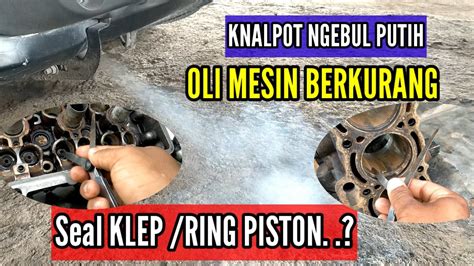 Penyebab Knalpot Mobil Keluar Asap Putih Dan Oli Mesin Sering Berkurang