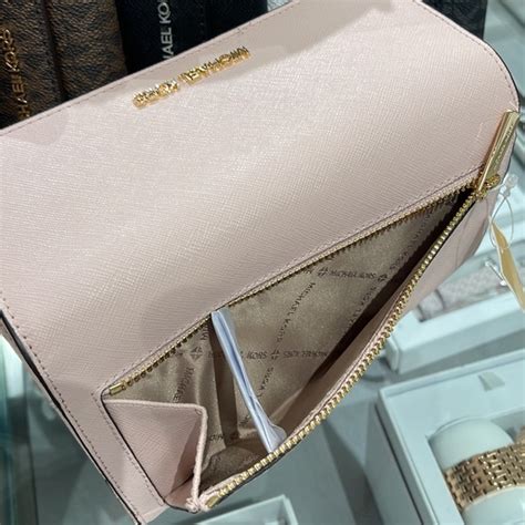 Michael Kors Bags Michael Kors Jet Set Travel Large Trifold Wallet Powder Blush Color Poshmark