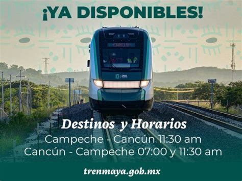 Tren Maya Ya están a la venta los boletos para el primer viaje